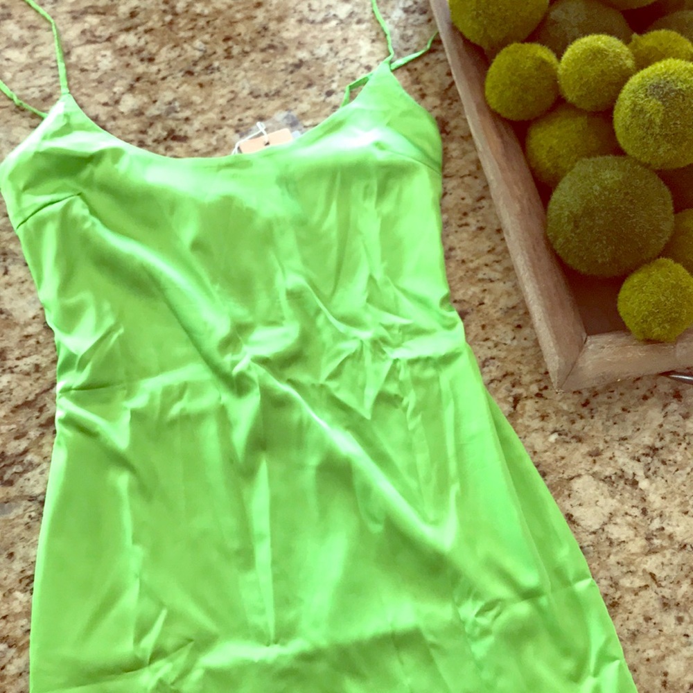New Never Worn Neon Green